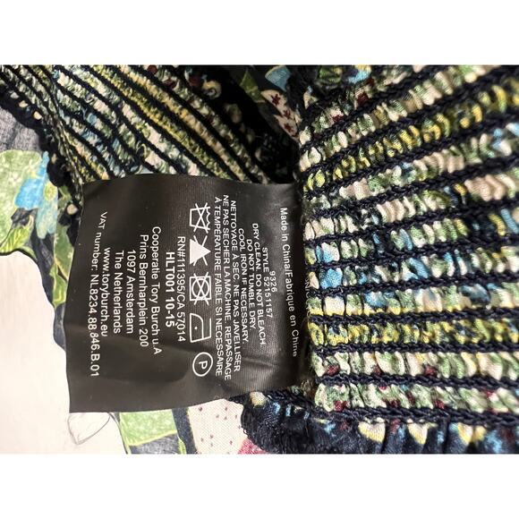 Tory Burch Floral Tunic size 4 - Picture 5 of 5